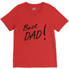 best dad! V-Neck Tee