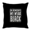 mean goths Throw Pillow