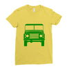 defender land rover Ladies Fitted T-Shirt