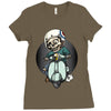 Skull Ride Ladies Fitted T-Shirt