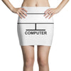 computer Mini Skirts