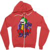 ha! ha! Zipper Hoodie