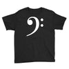 bass clef hat Youth Tee