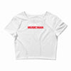 ernie ball musicman new Crop Top