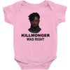 erik killmonger Baby Onesie