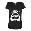 jaws inspired movie Maternity Scoop Neck T-shirt