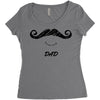 dad Women's Triblend Scoop T-shirt