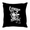 catwoman meow comic funny Throw Pillow