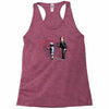 banksy bat Racerback Tank