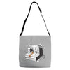 captured nostalgia Adjustable Strap Totes