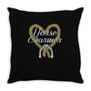 horse charmer Throw Pillow