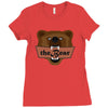 the bear Ladies Fitted T-Shirt