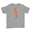 helix of heroes funny retro sci fi superhero symbol cool logo Youth Tee