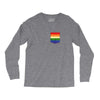 LGBT Pocket Rainbow Colors Long Sleeve Shirts
