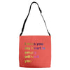I miss you my heart is empaty wİthout you (2) Adjustable Strap Totes