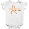 Survivor Of Uterine Cancer Baby Bodysuit