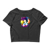 lesbian pride dragon Crop Top
