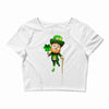 DABBİNG LEPRECHAUN Crop Top