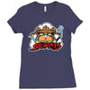 the three storms Ladies Fitted T-Shirt