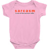 funny t shirt sarcasm is one of the services i offer rude tee offensiv Baby Onesie