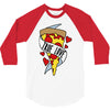 true love pizza 2 3/4 Sleeve Shirt
