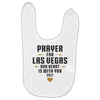 Prayer for Las Vegas, Our Heart Is With You 2017 Baby Bibs