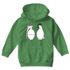 peace and hate can you tell the difference Youth Hoodie