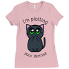 plotting your demise Ladies Fitted T-Shirt