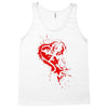 heartless splatter Tank Top