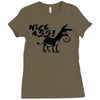 nice ass Ladies Fitted T-Shirt
