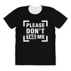 Please Don't Tag Me All Over Women's T-shirt