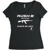 counter strike rush b no stop gun gamer game Women's Triblend Scoop T-shirt