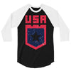 land of the free 3/4 Sleeve Shirt