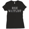 rice waitlist Ladies Fitted T-Shirt