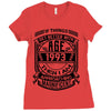 If Things Better 1993 Age Approach Magnificent Ladies Fitted T-Shirt