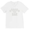 raise the bar V-Neck Tee
