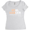 Heal Cancer Women's Triblend Scoop T-shirt