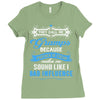 they call me gramps partner in crime Ladies Fitted T-Shirt