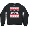 reindeer christmas ugly sweater Crewneck Sweatshirt