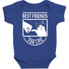 cat best friends for life Baby Bodysuit