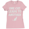 pet lover girls im one leads to another Ladies Fitted T-Shirt