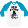 Best Friend Pug 3/4 Sleeve Shirt