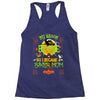 My Broom Broke So I Became A Biker Mom Racerback Tank
