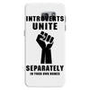 introverts unite separately in your own homes black Samsung Galaxy S7