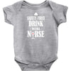 drink with a nurse Baby Bodysuit