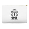 I Am One Blessed Gigi Accessory Pouches