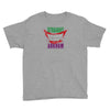 straight outta arkham Youth Tee