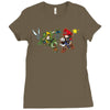 mario vs link Ladies Fitted T-Shirt