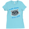 purr more Ladies Fitted T-Shirt