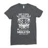 Life After Death Mess With My Daughter Ladies Fitted T-Shirt